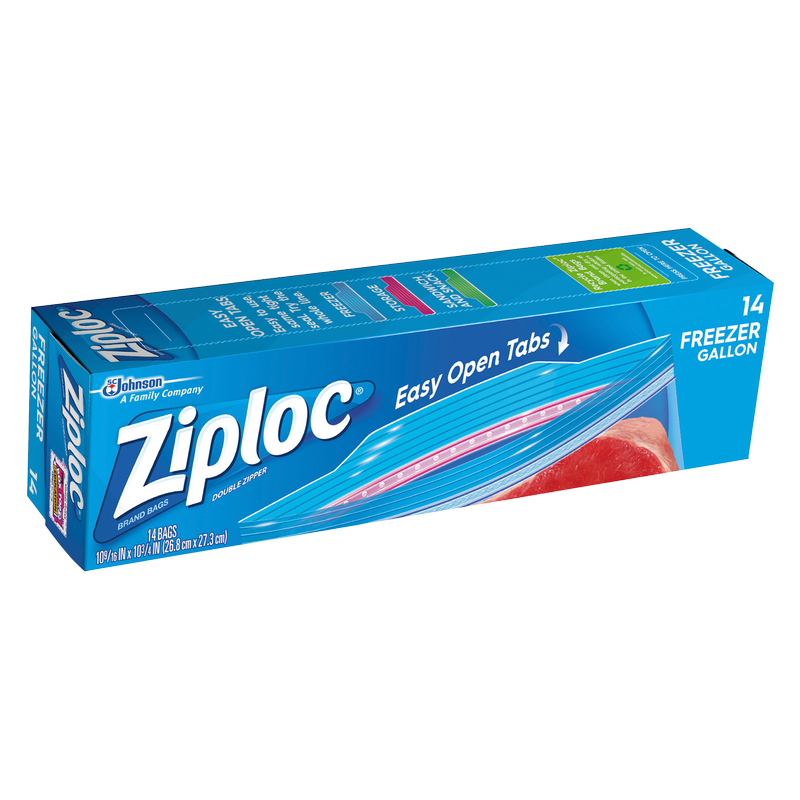 Ziploc Freezer Bags Gallon 14ct – BevMo! Washington