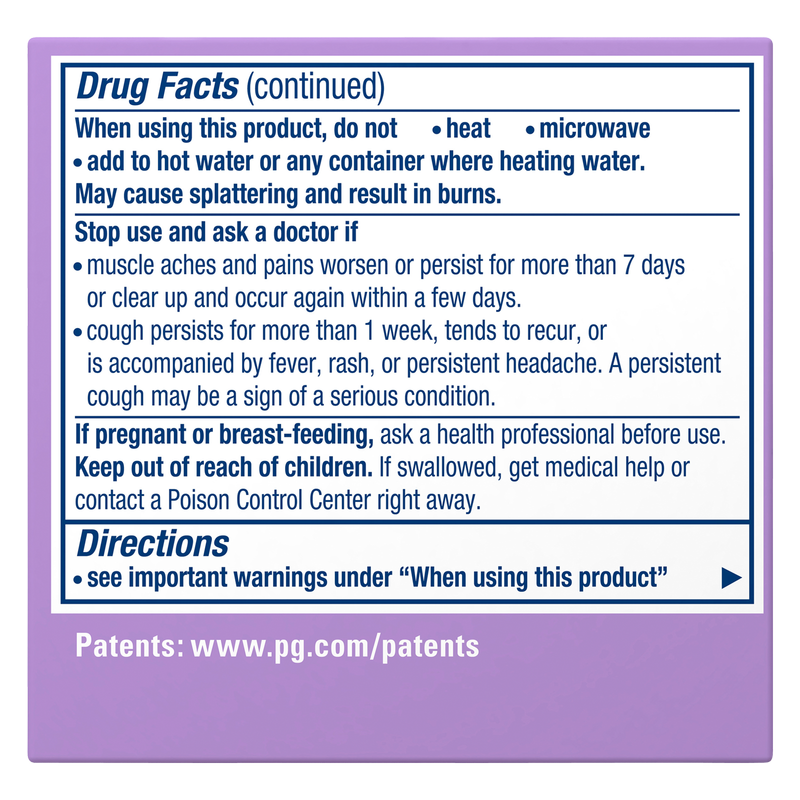 Vicks VapoRub Scented Cough Suppressant Ointment Lavender 1.76oz