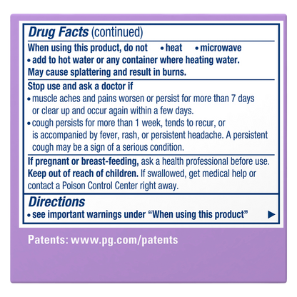 Vicks VapoRub Scented Cough Suppressant Ointment Lavender 1.76oz