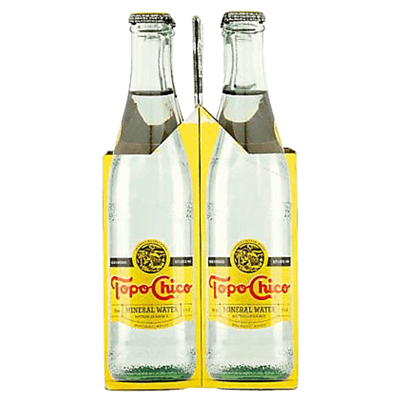 Topo Chico Mineral Water 4pk 12oz Glass Bottle