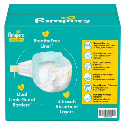 Pampers Swaddlers Diapers Size 2 29ct