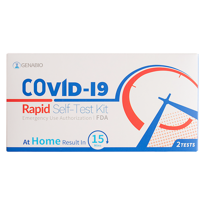 Genabio COVID-19 Rapid Self-Test Kit  (2 tests)