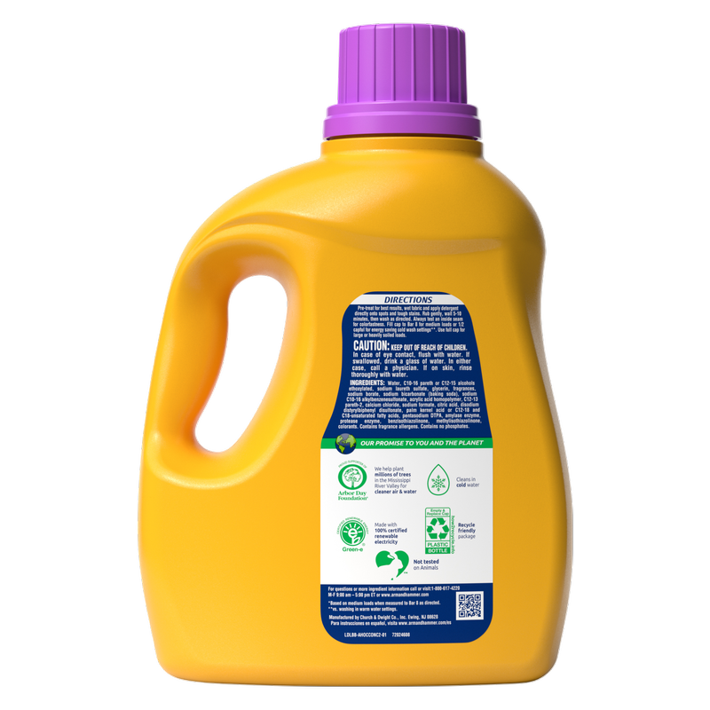 Arm & Hammer  Plus OxiClean Odor Blasters Fresh Burst Liquid Laundry 100.5oz