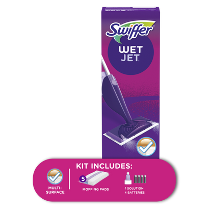 Swiffer WetJet Floor Mop Starter Kit