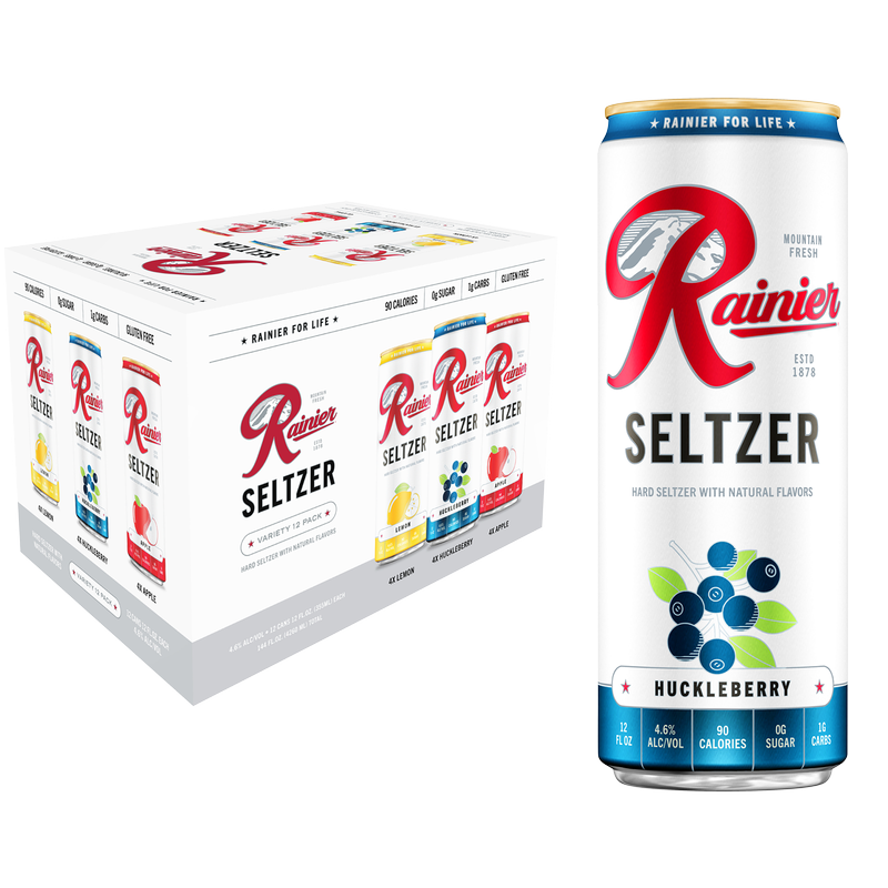 Rainer Hard Seltzer Variety 12pk 12oz Can 4.5% ABV – BevMo! Washington
