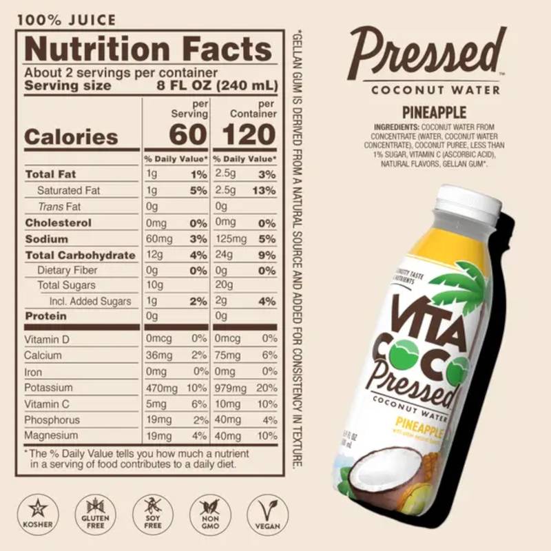 Vita Coco Coconut Pineapple Water (500 ML)