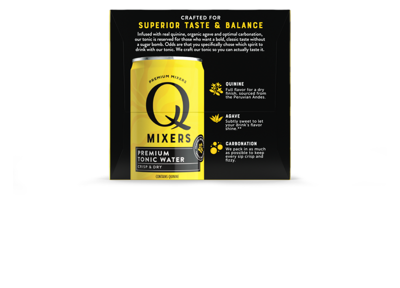 Q Mixers Tonic Water 4pk 7.5oz