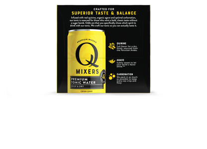 Q Mixers Tonic Water 4pk 7.5oz