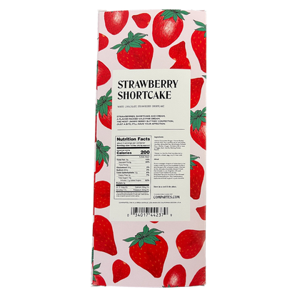 Compartés Strawberry Shortcake Chocolate Bar 3oz