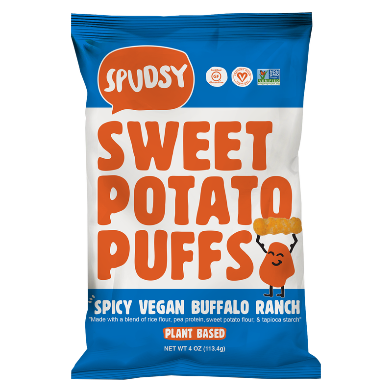 Spudsy Vegan Spicy Buffalo Ranch Sweet Potato Puffs 4oz – BevMo! Washington
