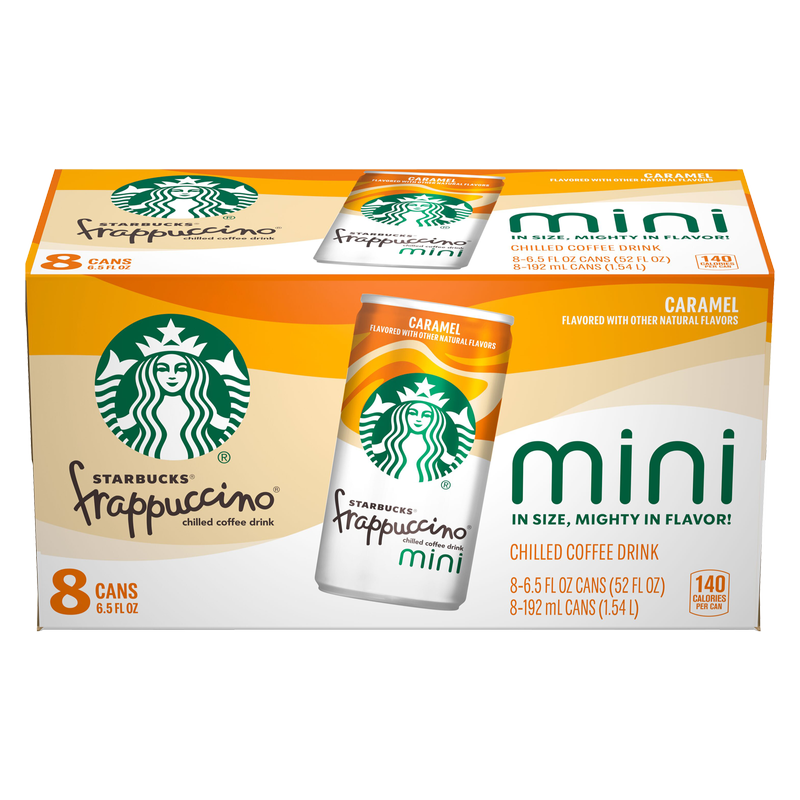 Starbucks Caramel Frappuccino 8pk 6.5oz Can – BevMo! Washington