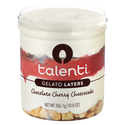 Talenti Gelato Layers Chocolate Cherry Cheesecake 10.8oz