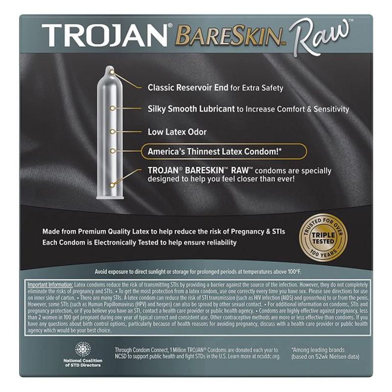 Trojan Condom Bareskin Raw 10ct BevMo! Washington Trojan Condom Bareskin Raw 10ct BevMo! Washington