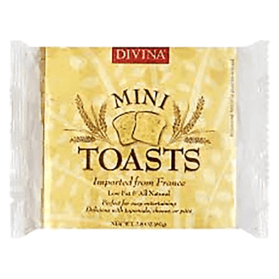 Divina Mini Toasts 2.82oz – BevMo!