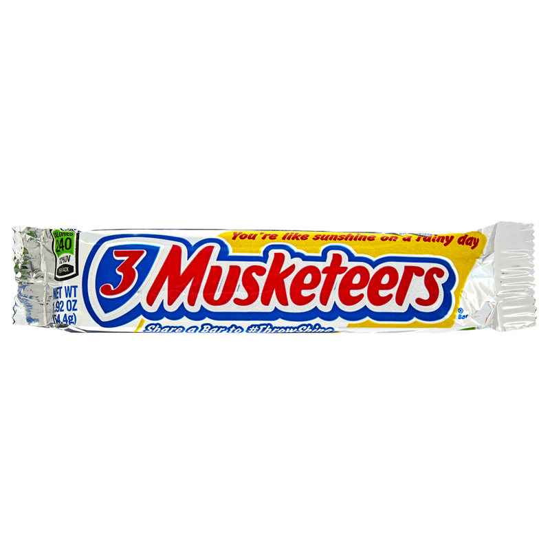 3 Musketeers Candy Bar 1.9oz