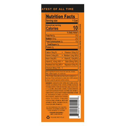 G.O.A.T. Fuel Mango Passionfruit Energy Drink 12oz Can