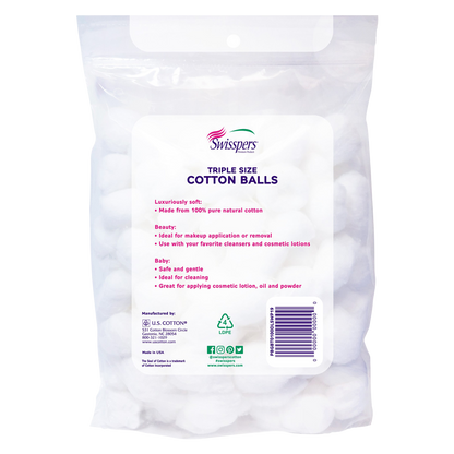 Swisspers Cotton Balls 100ct