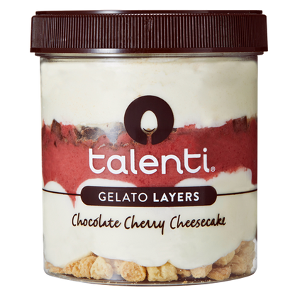 Talenti Gelato Layers Chocolate Cherry Cheesecake 10.8oz