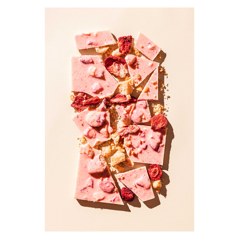 Compartés Strawberry Shortcake Chocolate Bar 3oz
