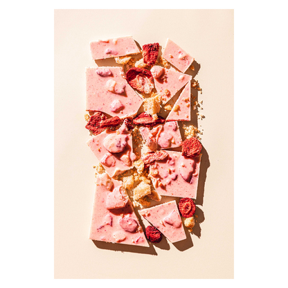Compartés Strawberry Shortcake Chocolate Bar 3oz