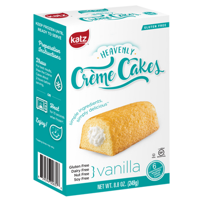 Katz Gluten Free Heavenly Vanilla Creme Cake 8.8oz