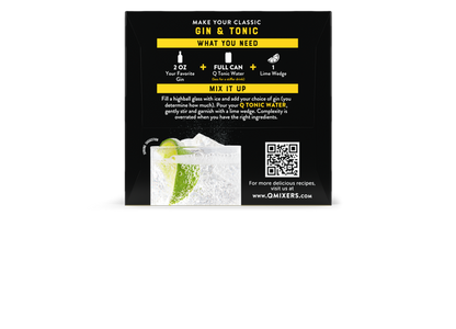 Q Mixers Tonic Water 4pk 7.5oz