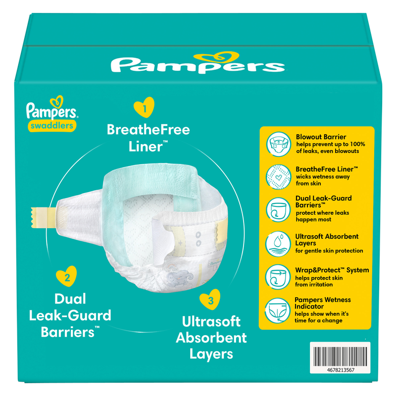 Pampers swaddlers best sale super pack