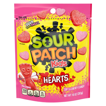 Sour Patch Kids Gummy Hearts 10oz